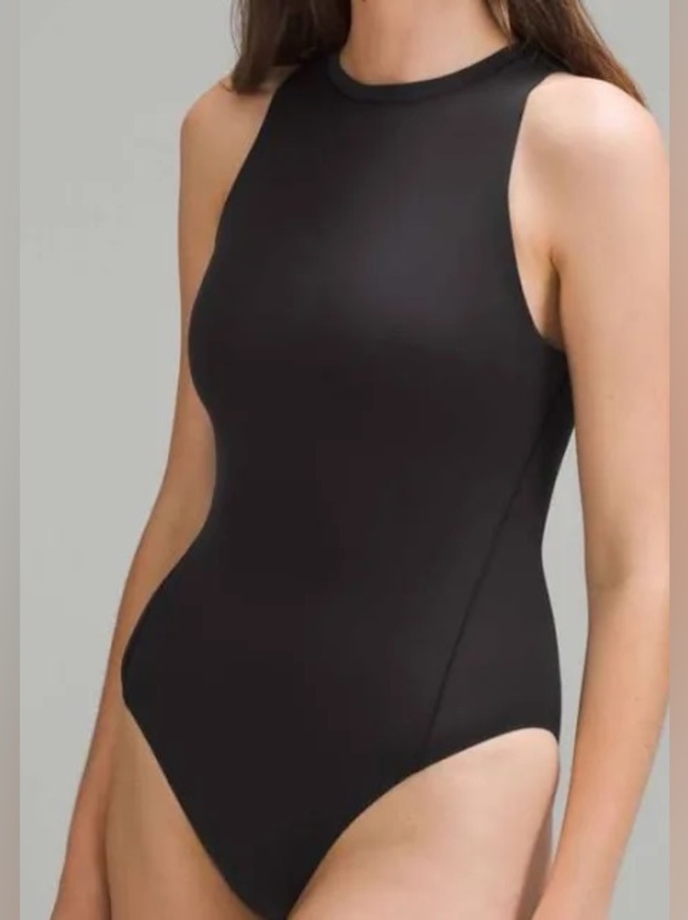 Wundermost Ultra-Soft Nulu High-Neck Sleeveless Bodysuit - Picture 2 of 8